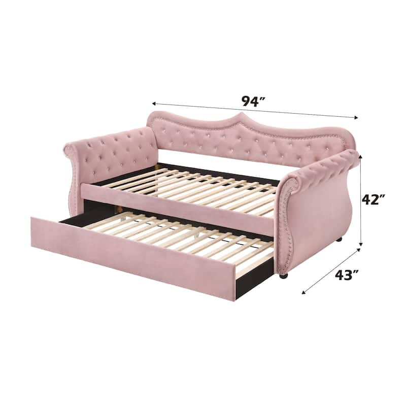 Twin Size Daybed with Trundle