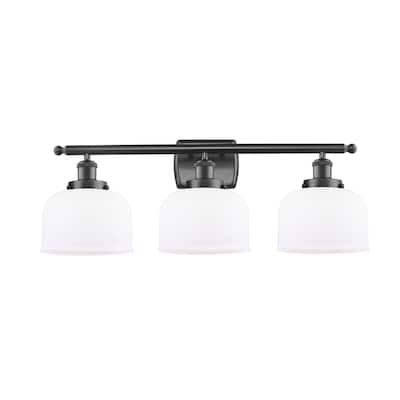Innovations Lighting Large Bell 3 Light 26" Wide Vanity Light