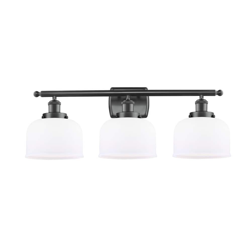 Innovations Lighting Large Bell 3 Light 26" Wide Vanity Light