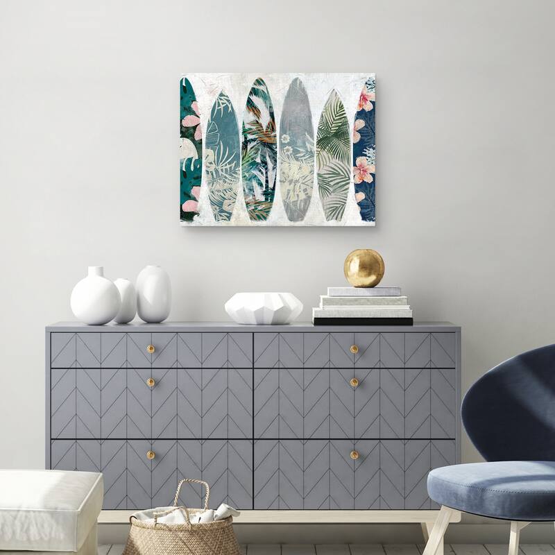 Surf Patterns by Studio Arts Canvas Art Print by Studio Arts Canvas Art Print