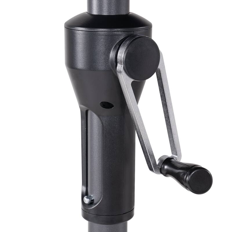 Crestlive Products 9 x 5 FT Crank-and-Tilt Patio Market Umbrella