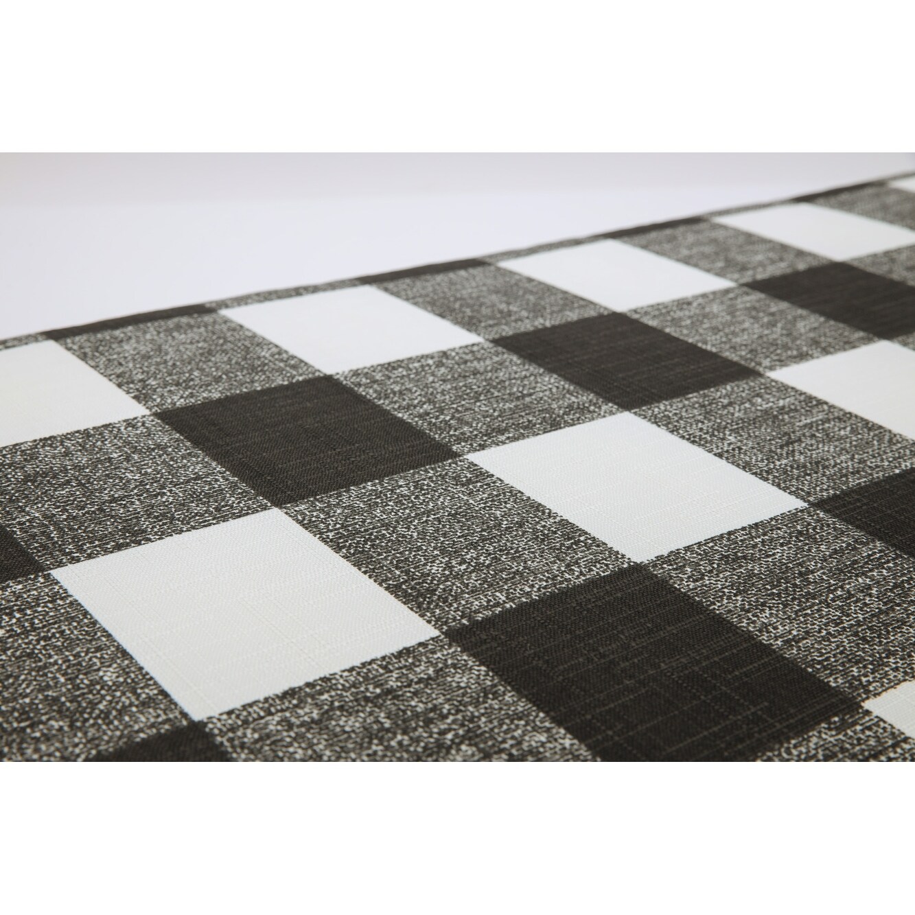 Boulder Bay Buffalo Check Wicker Seat Cushion Set of 2 by