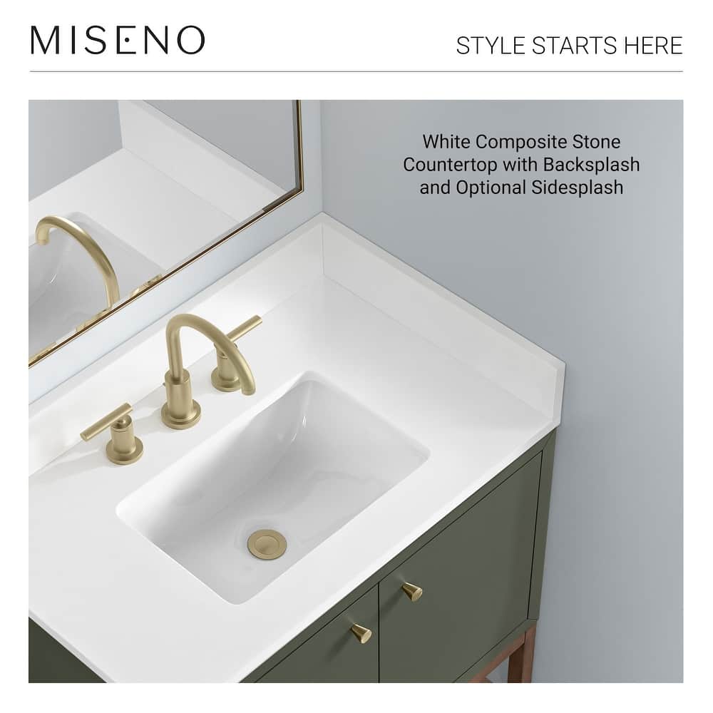 Miseno MV-N254-V30 Isadore 30" Free Standing Single Basin Vanity Set