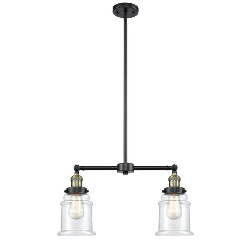 Innovations Lighting Canton 2 Light 21" Wide Linear Chandelier