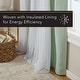 preview thumbnail 107 of 108, ATI Home Catarina Layered Curtain Panel Pair with grommet top