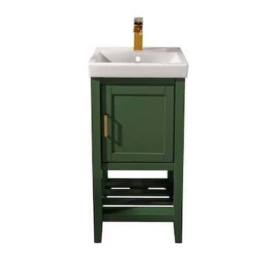 Legion Furniture 18" Pewter Green Sink Vanity