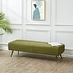 preview thumbnail 3 of 7, SAFAVIEH Couture Salome Bench - 60.2 in. W x 20.9 in. D x 18.1 in. H