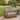 SAFAVIEH Outdoor Patio Furniture 2-Seater Sofa with Cushions, Wood Frame Loveseat for Deck, Garden, or Patio