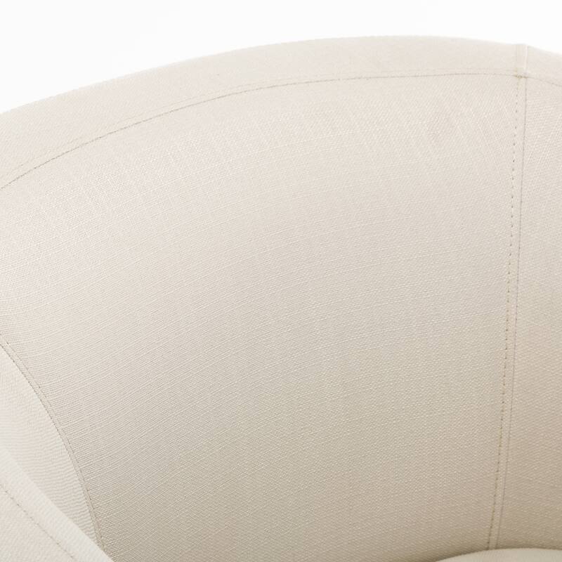 Swivel Glider Barrel Chair For Living Room