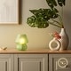 preview thumbnail 33 of 40, Mushroom White Glass Dimmable LED Table Lamp with E26 Socket Modern