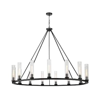 Beau 15 Light Chandelier - Bronze