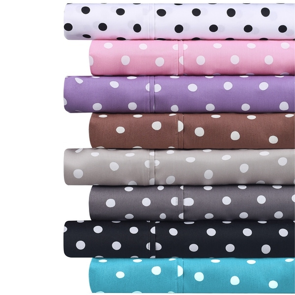 Bed bath and beyond polka dot sheets outlet
