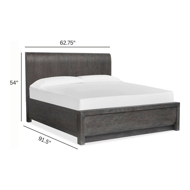 Magnussen Home Kinsley Black Heron Panel Bed