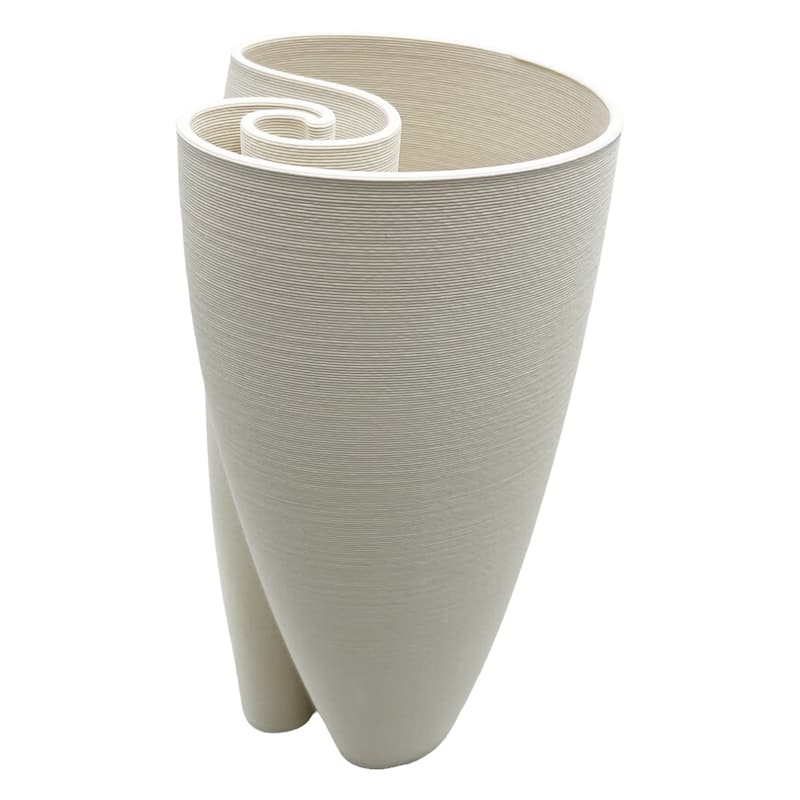 Modern White Ceramic Vase