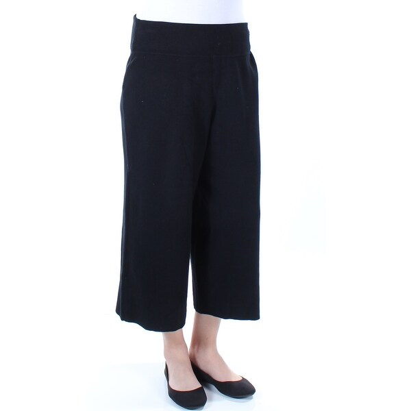 black capri work pants