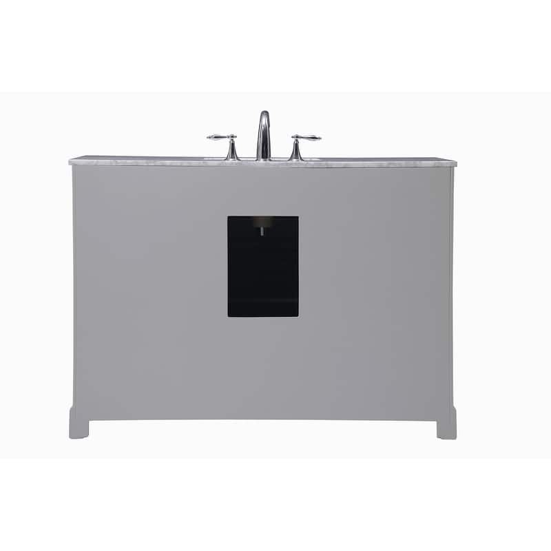 Contemporary 48" Single Bathroom Vanity Set