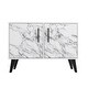 Shop Mid Century Modern Amsterdam Double Wood End Table 2 ...