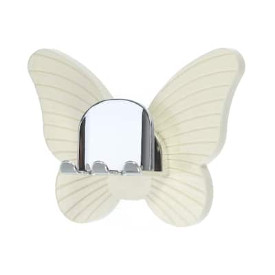 Wall Mounted Toothbrush Holder, Wall Toothbrush Holder for Bathrooms, Cute Hanging Toothbrush Holder, 4.33"x3.35"