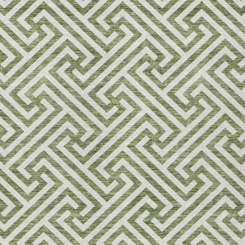 HomeRoots Geometric Transitional Rectangle Outdoor Rug