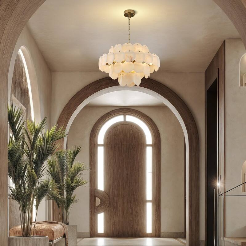KAYLA Modern Natural Marble Living Room Chandeliers