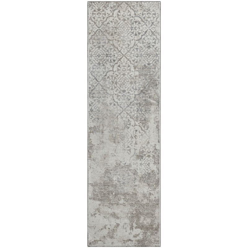 Premium Washable Super Soft Vintage Trellis Mayfield Rug