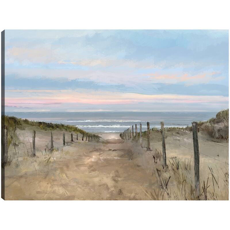 Island Dawn By Studio Arts Canvas Art Print