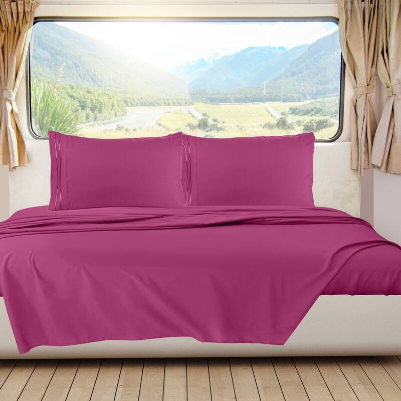 Empyrean Hotel Luxury 6 Piece Sheet Set - Super Soft Bedding Sheets & Pillowcases
