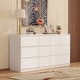 preview thumbnail 45 of 70, Modern Dresser for Bedroom 9 Drawers Wood Dresser Chest of Drawers