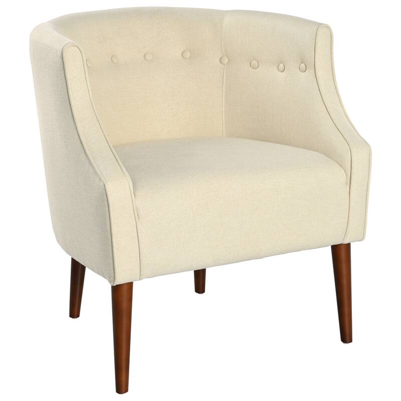 Modern Upholstered Club Chair Accent Chair