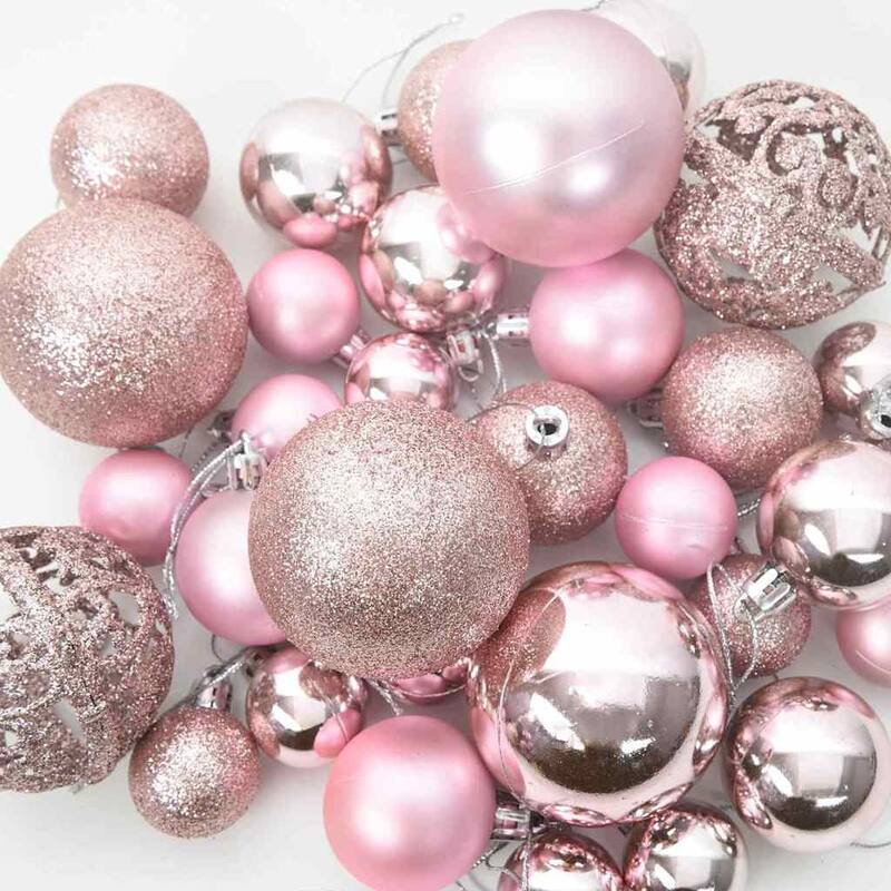 vidaXL Artificial Christmas Tree LED&Ball Set&Flocked Snow Decoration PVC&PE