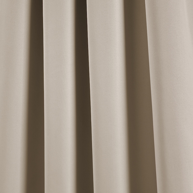 Lush Decor Insulated Rod Pocket Blackout Window Curtain Panel Pair