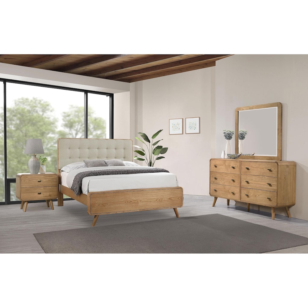 Robyn Bedroom Set Light Ash