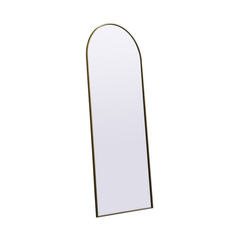 Elegant Lighting MR1A2874 Ayra 28" W x 74" H Modern Arched Bathroom