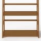 preview thumbnail 25 of 36, WYNDENHALL Normandy SOLID WOOD 63 inch x 30 inch Transitional Ladder Shelf Bookcase - 30"w x 15.9"d x 63"h