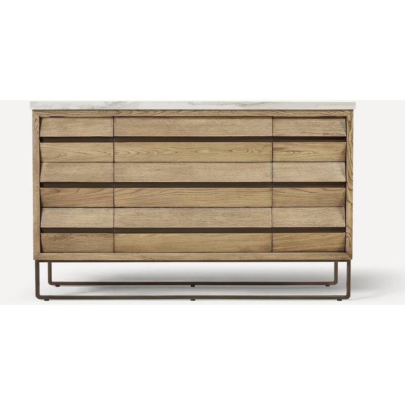 Robern CVAL56 Craft Series 56" Single Free Standing Vanity Cabinet - Antique Bronze - Bronze Finish