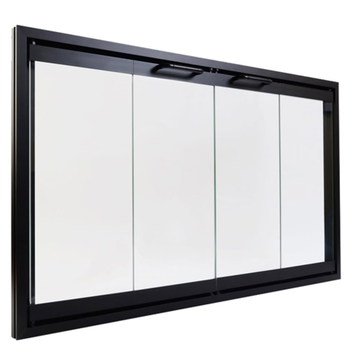 Shop Majestic Dm8042 Bi Fold Glass Doors For Majestic Sb80 Fireplace Black Overstock 30711204