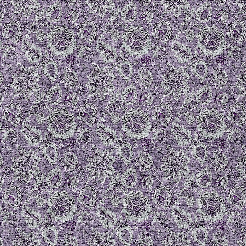 HomeRoots Floral Transitional Rectangle Outdoor Rug