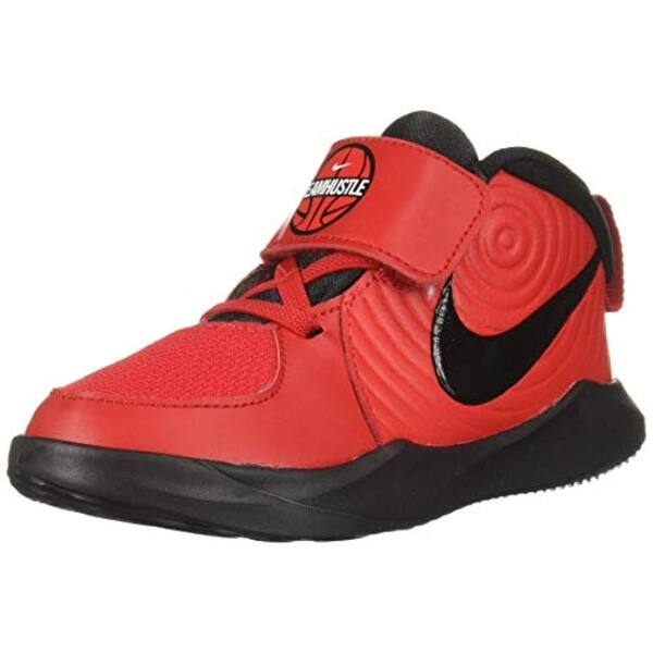 Shop Nike Baby Team Hustle D 9 Td Sneaker University Red Black
