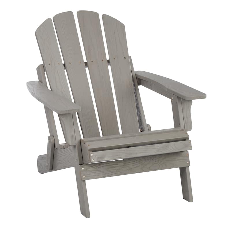 Wood Folding Adirondack Chair Outdoor Chair, Arm Chair Reading Chair Accent Chair Leisure Chair Side Chair