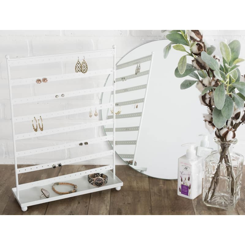 DII 3 Tier Jewelry Organizer Black