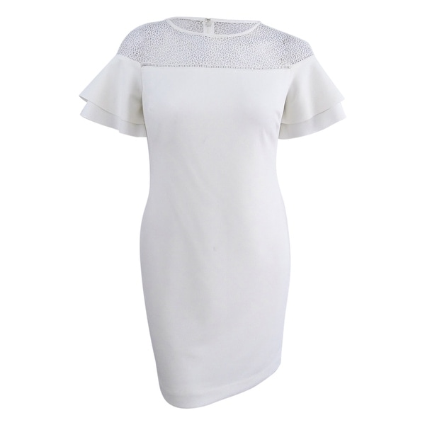 ralph lauren floral lace dress