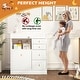preview thumbnail 4 of 19, Baby Changing Table Dresser Nursery Dresser Chest Changing Station