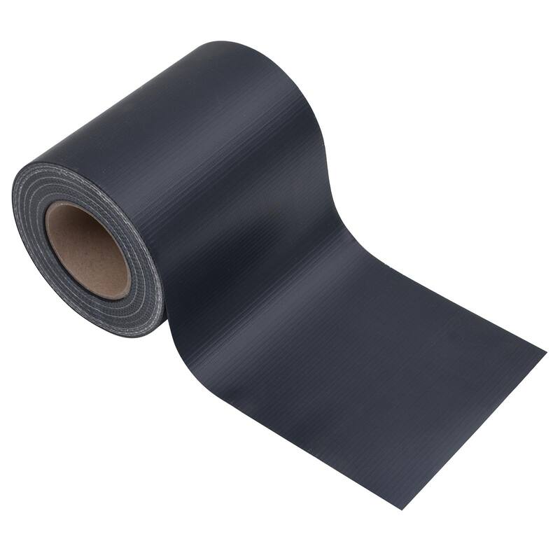 vidaXL Garden Privacy Screens 2 pcs PVC 35x0.19 m Matte Dark Grey - 35 x 0.19 m