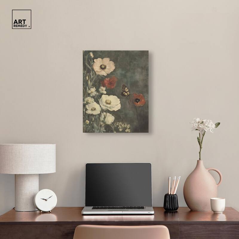Vintage Botanicals I Canvas by Art Remedy, Gallery Wrapped
