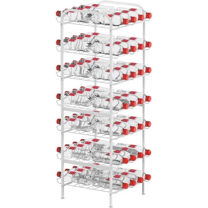 Water Bottle Organizer Vertical Free Standing Storage