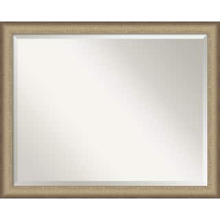 Beveled Bathroom Wall Mirror - Elegant Frame