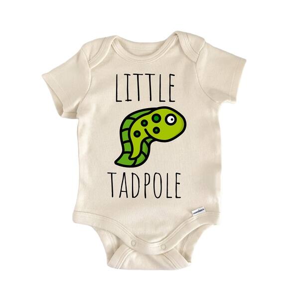 slide 2 of 6, Tadpole Frog Toad - Baby Bodysuit 0-3M - Blue