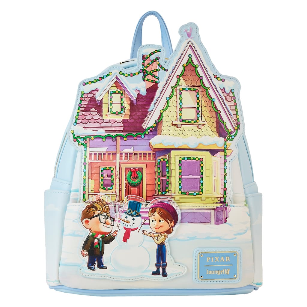 Disney Pixar Up House Holiday Light Up Mini Backpack