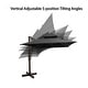 preview thumbnail 4 of 58, Pellebant 10 X 13 Feet Outdoor Cantilever Umbrella with Base