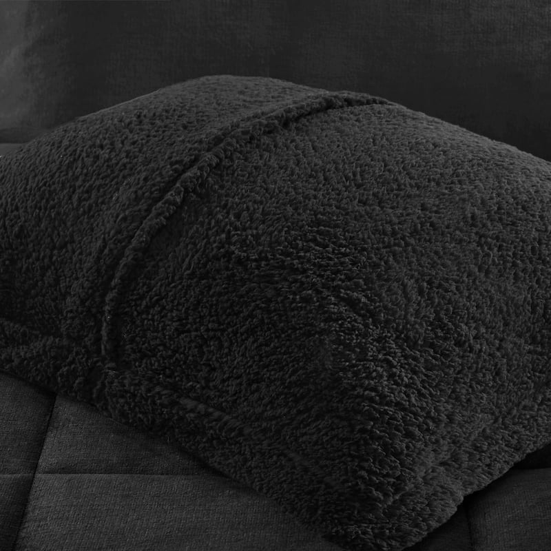 Woolrich Alton Plush to Sherpa Down Alternative Comforter Set